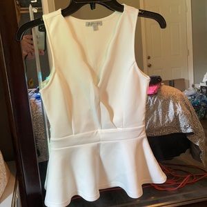 Charlotte Russe peplum top